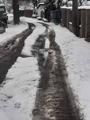 Zpevnění komunikace v Jáchymovské ulici