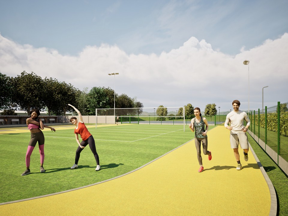 Nejen biatlon. Místo zchátralých toalet vznikne workoutový park a dráha pro veřejnost