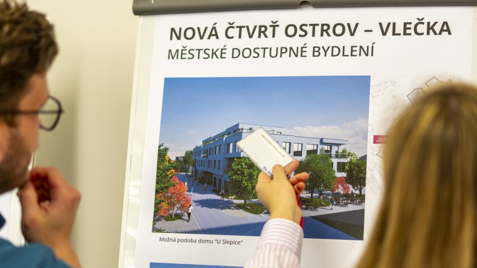 Budoucnost nové čtvrti Vlečka. Průzkum trhu napovídá rozvoj po etapách, chystají se první domy